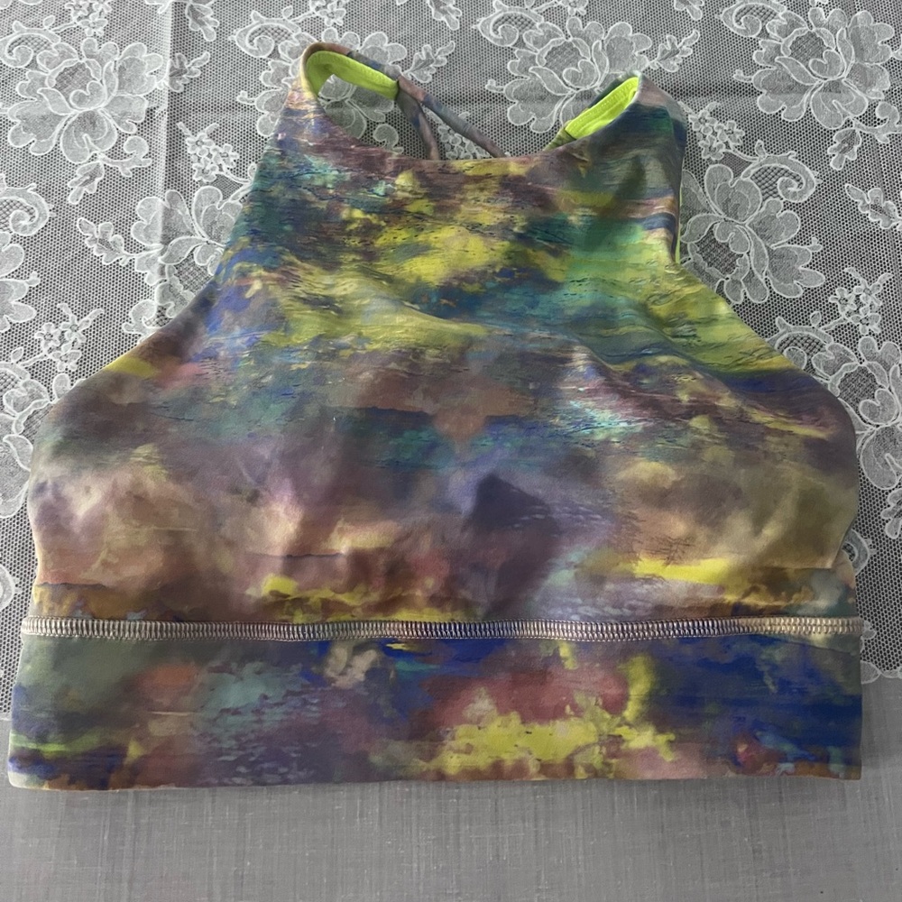 Lululemon rainbow, colorful, Colorful Abstract Sports Bra